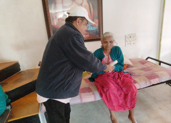 Food Distribution For Old Age Home